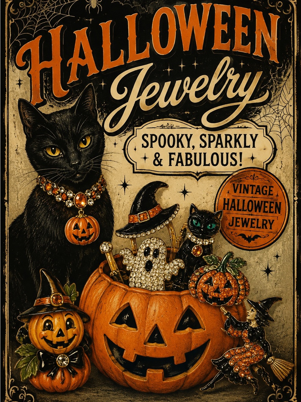 Halloween Jewelry as Shown